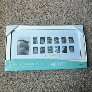 Pearhead My First Year Photo Moments Picture Frame